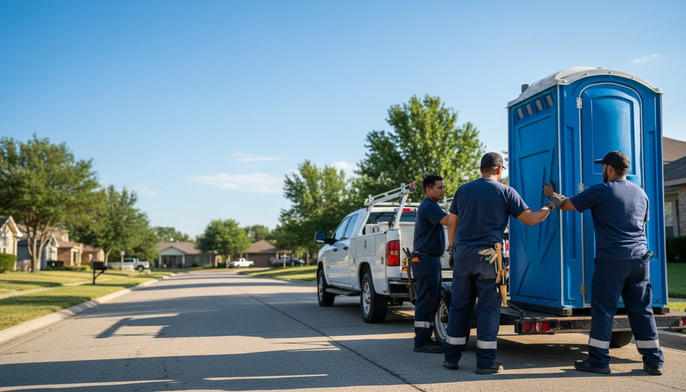Portable Toilet Rental in Pierson, MI near me